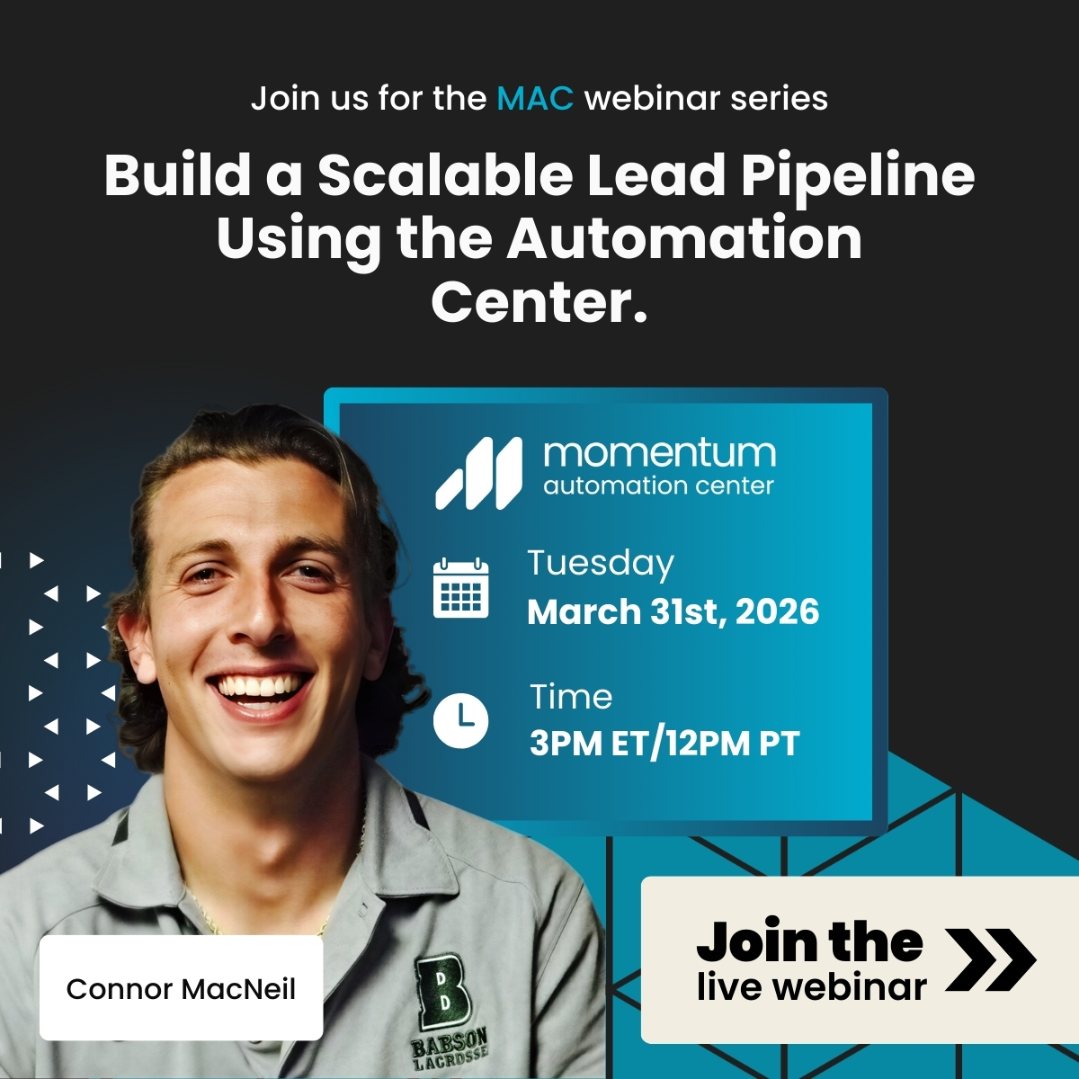 Build a Scalable Lead Pipeline Using the Automation Center